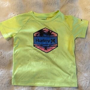 Hurley Kids Rashguard - Neon Green